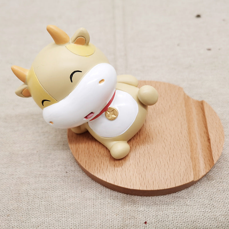 Creative  Mobile Back With Coin Wood | Yazijico™