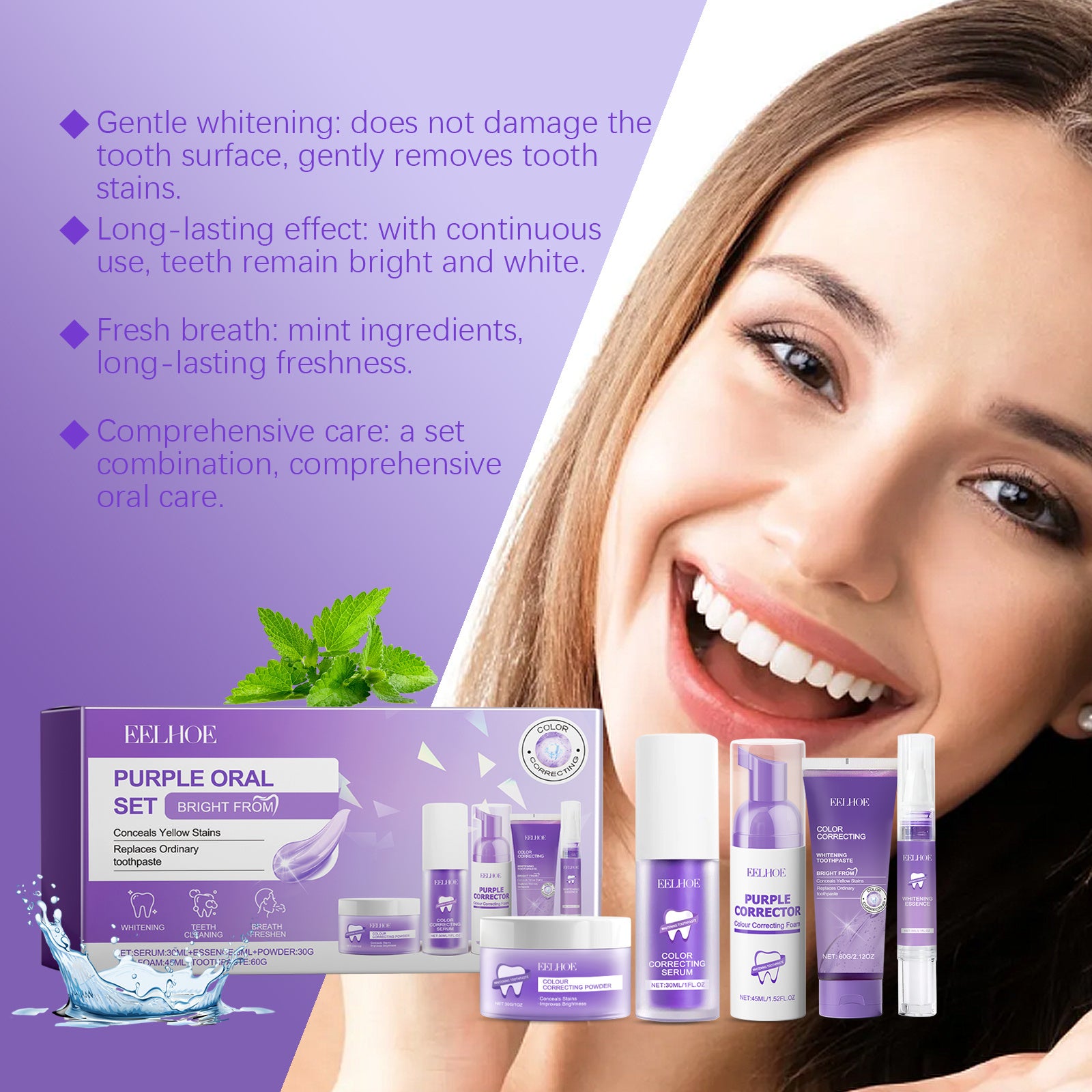 Clean Teeth Breath Care Set Eelhoe | Yazijico™