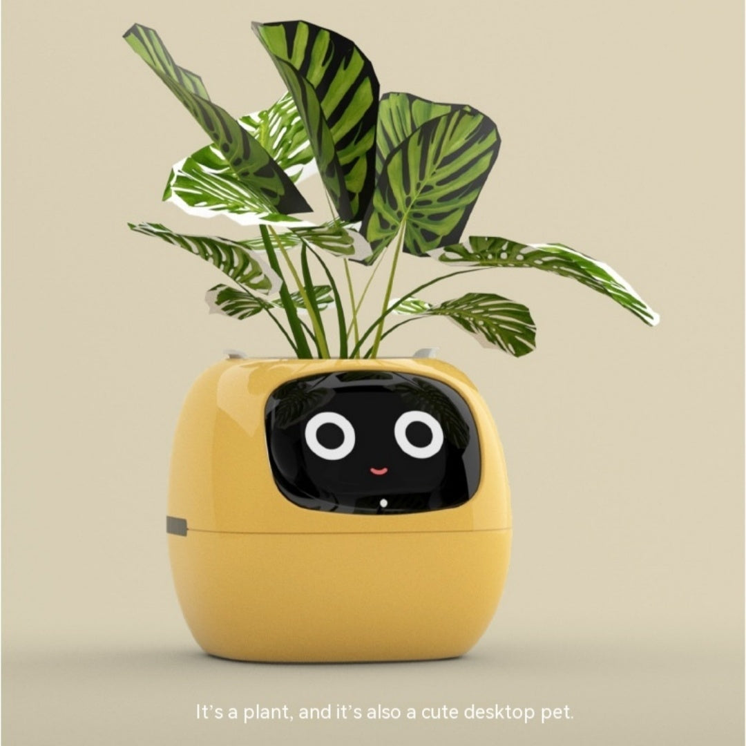 Jardinière intelligente avec capteurs et puces IA | Yazijico™