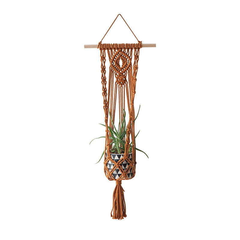 Hand made hanging basket tapestry | Yazijico™