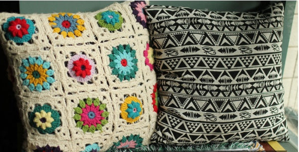 hand - made crocheted Rural wind wool pure  | Yazijico™