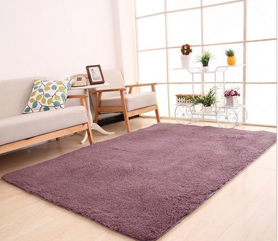 Yazijico™ Living Room Rug Area Solid Carpet Fluffy - Yazijico™