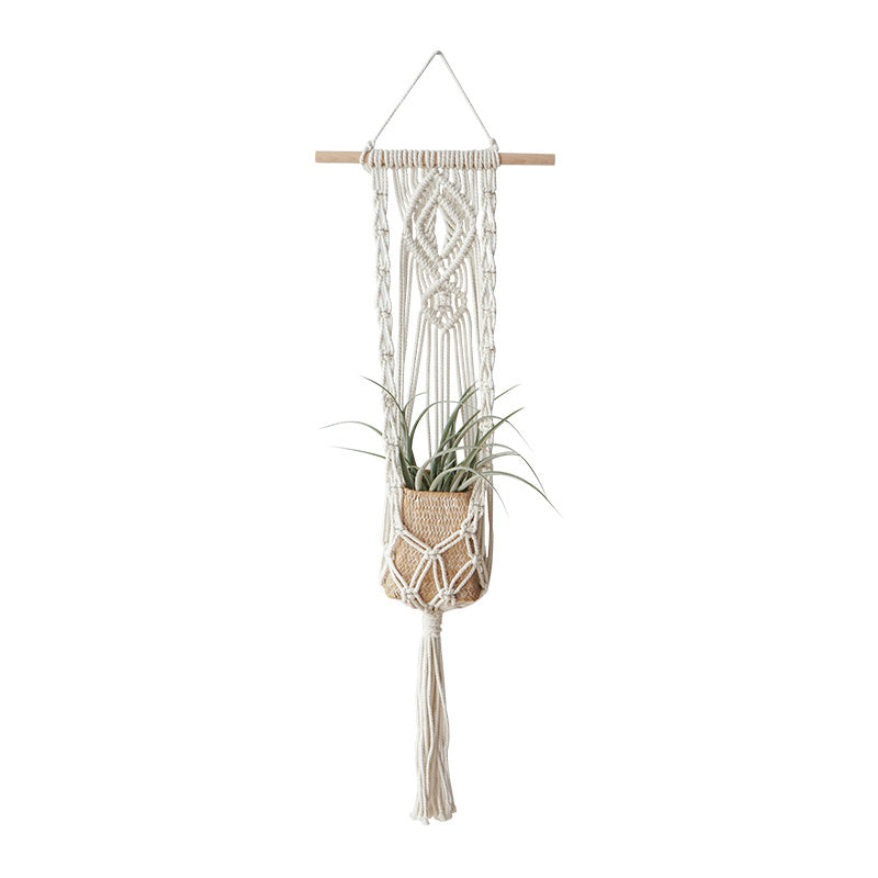 Hand made hanging basket tapestry | Yazijico™