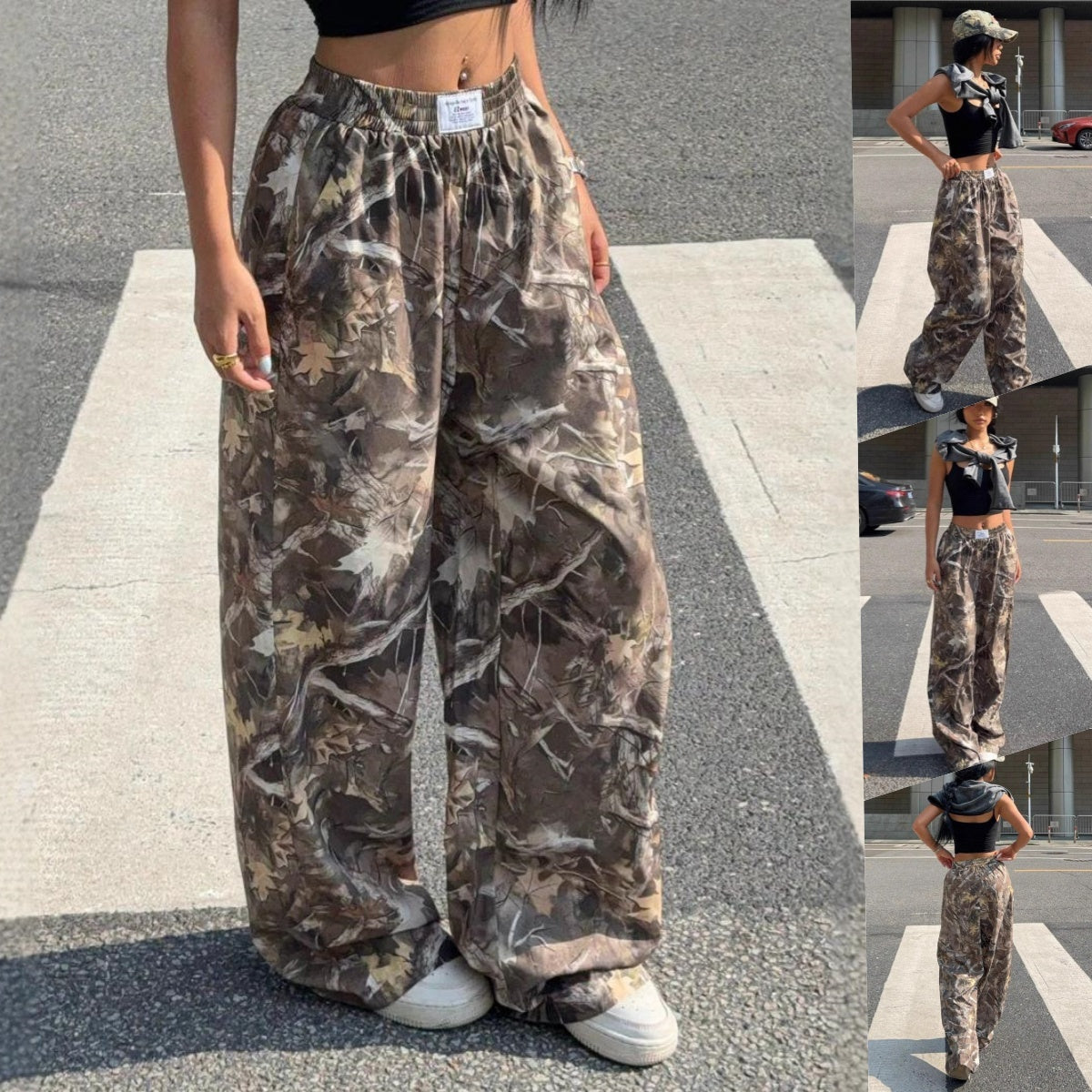 Slimming Casual Pants Hip Hop Retro Street | Yazijico™