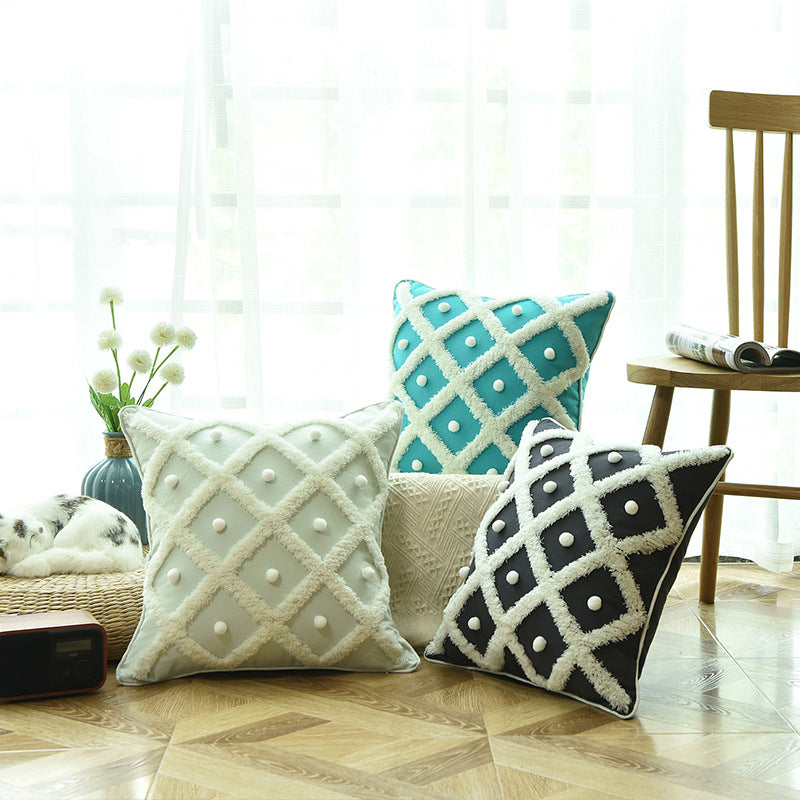 Yazijico™ Creative Home Ball Pillow Tufted Moroccan - Yazijico™