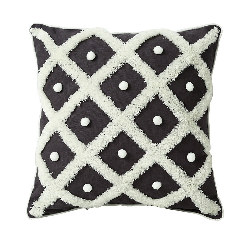 Yazijico™  Creative Home Ball Pillow Tufted Moroccan - Yazijico™