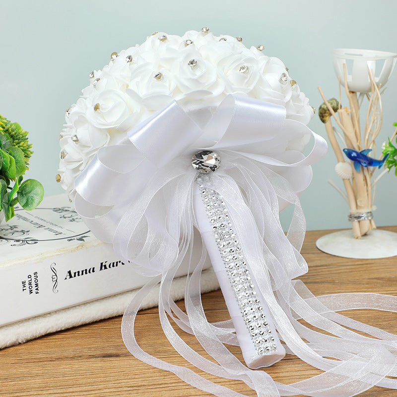 Hand Made Artificial Wedding Bouquets Rose | Yazijico™