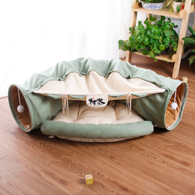 Pet Cats Tunnel Interactive Play Toy Yazijico™