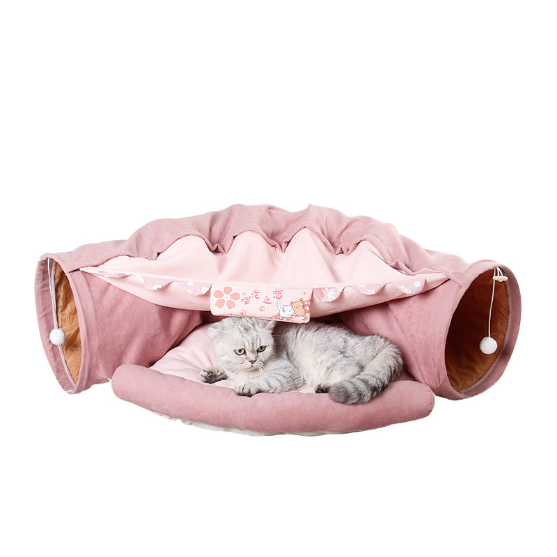 Pet Cats Tunnel Interactive Play Toy Yazijico™