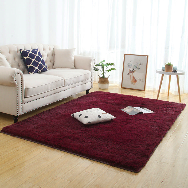 fluffy rug