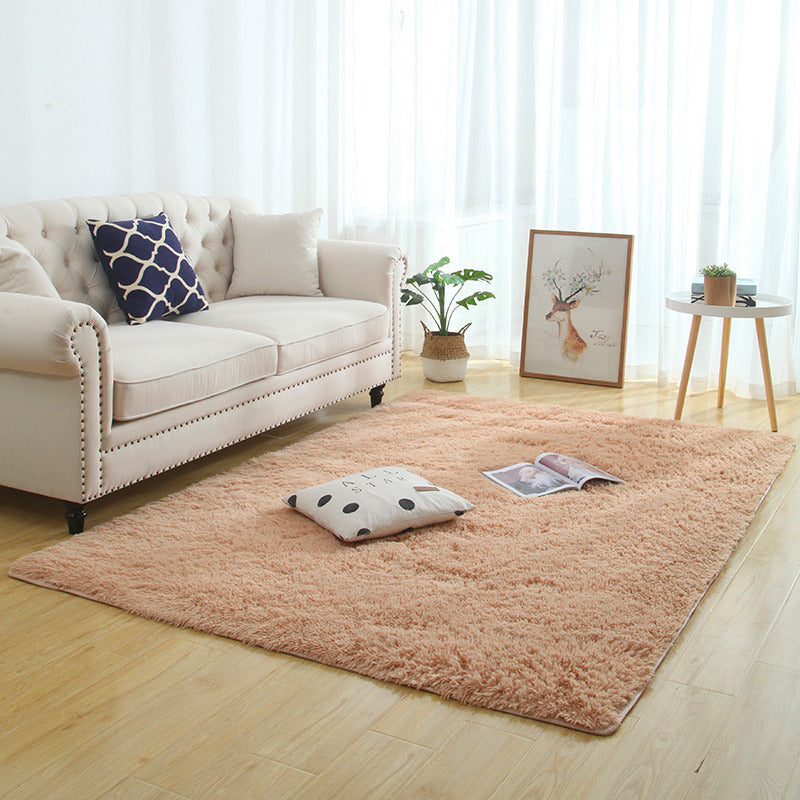 fluffy rug