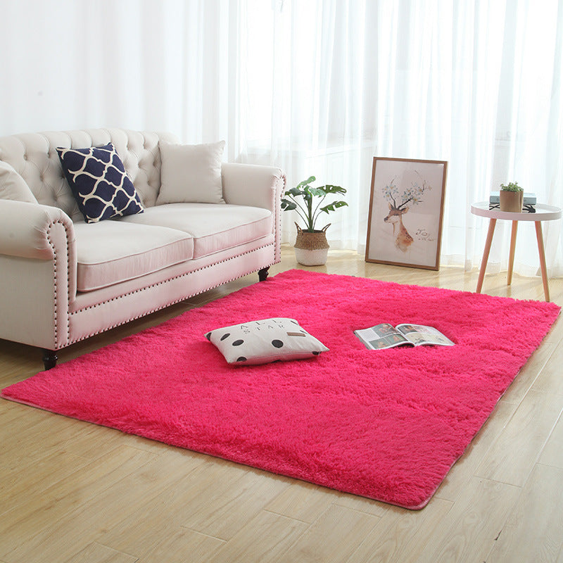 fluffy rug