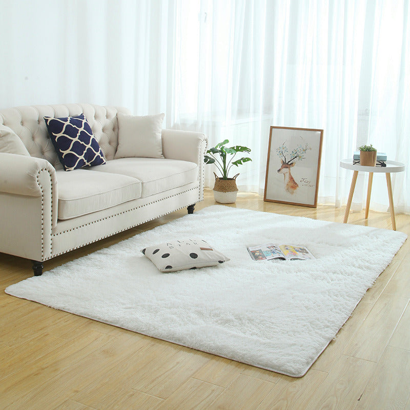 fluffy rug