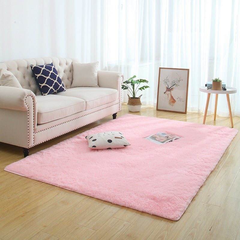 fluffy rug