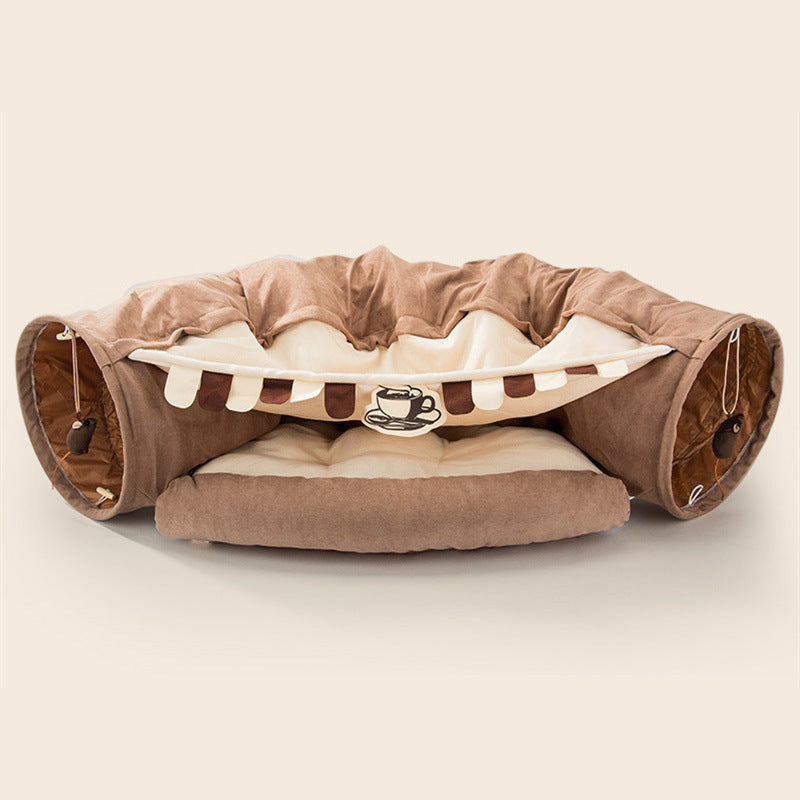 Collapsible Cat Tunnel Durable Washable | Yazijico™
