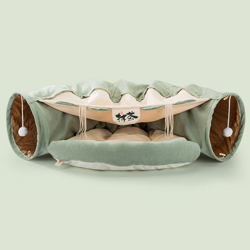 Collapsible Cat Tunnel Durable Washable | Yazijico™