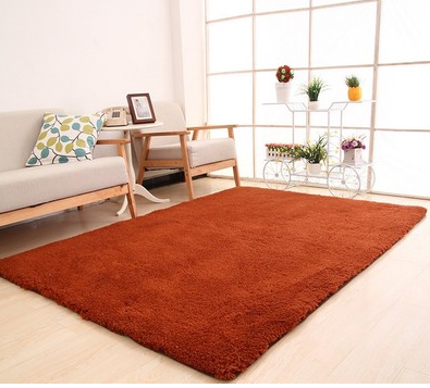 Yazijico™ Living Room Rug Area Solid Carpet Fluffy - Yazijico™