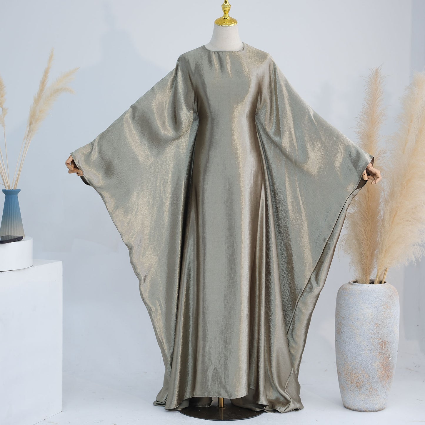 Muslim Women Dress Bright Dress Princess Sleeves | Yazijico™