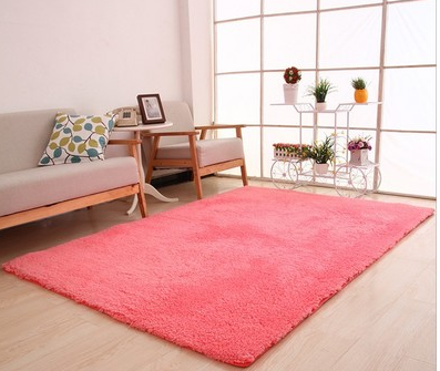 Yazijico™ Living Room Rug Area Solid Carpet Fluffy - Yazijico™