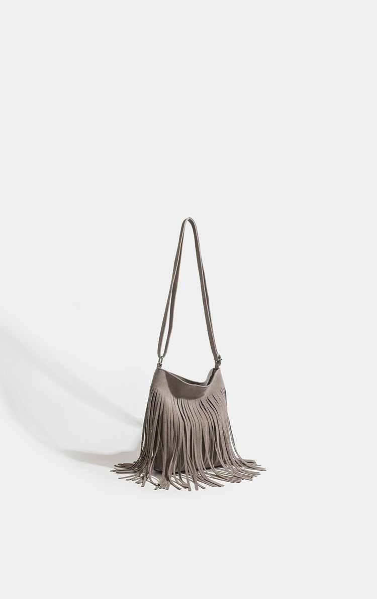 Artistic Tassel Simple And Popular Shoulder Bag | Yazijico™