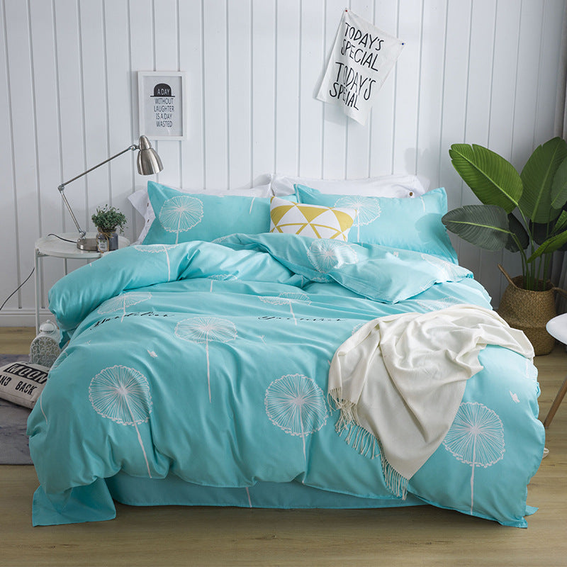 aloe cotton dormitory bed sheet