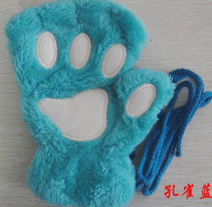 Paw Bear Cat Claw Gloves Short Finger | Yazijico™