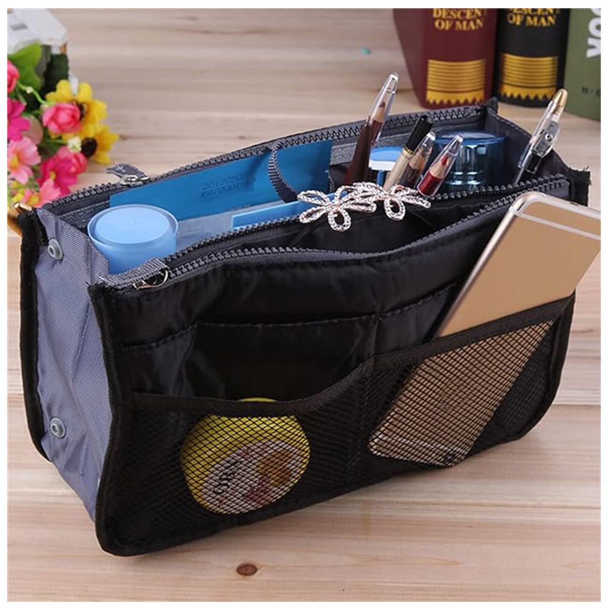 Handbag Organizer Insert With 13 Pockets| Yazijico™
