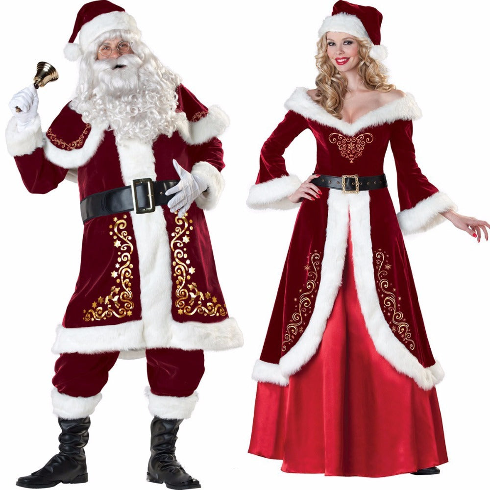 Christmas Queen Princess Dress Santa Claus | Yazijico™