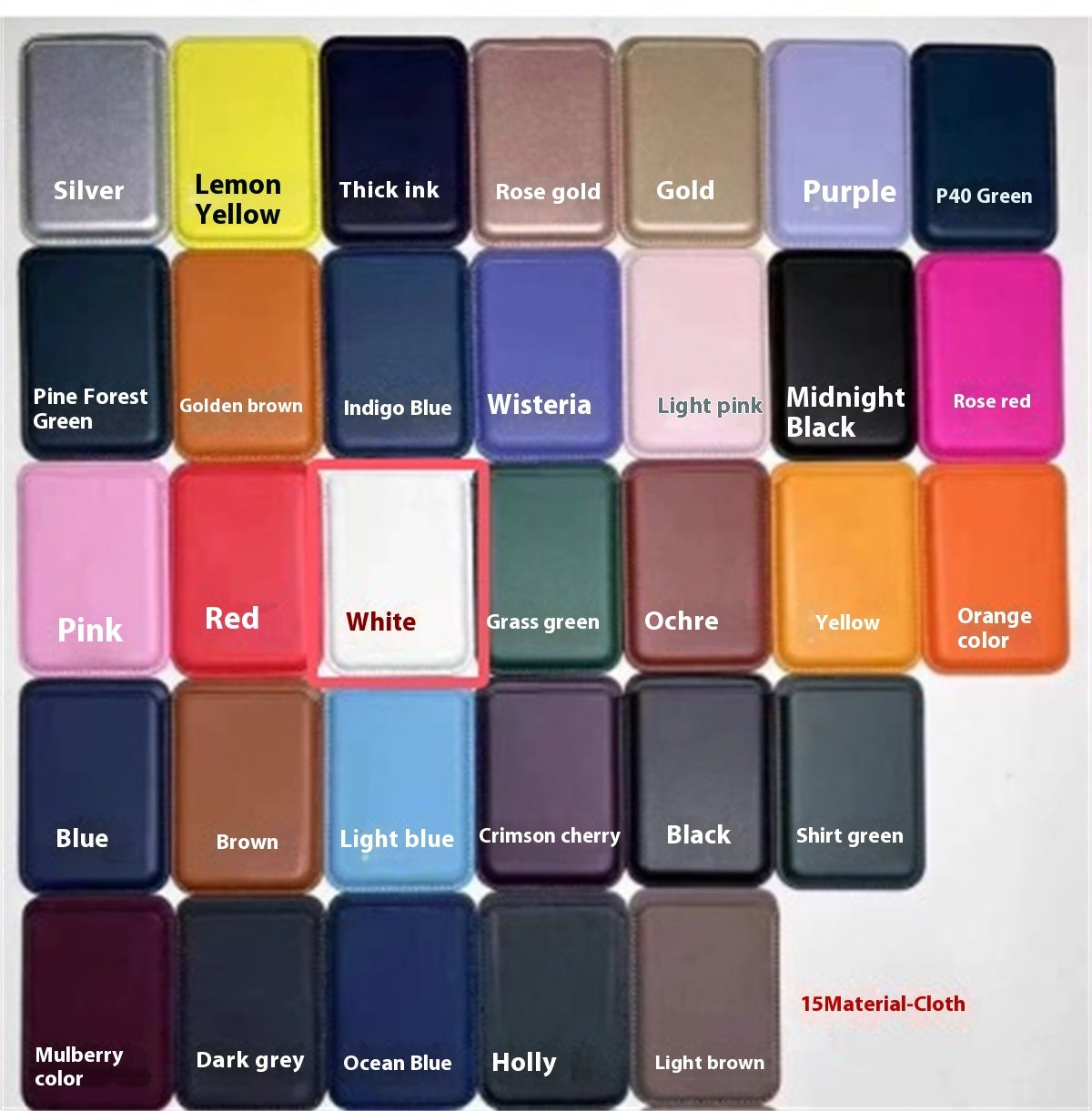 Magsafe Magnetic Leather Card Holder Wallet | Yazijico™