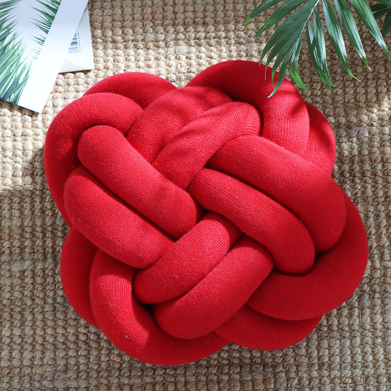 Yazijico™ Sofa Pillow Office Nap Craft Pillow Knot Throw Pillow - Yazijico™