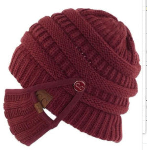 Women's Hats Not horsetail plus wool cap | Yazijico™