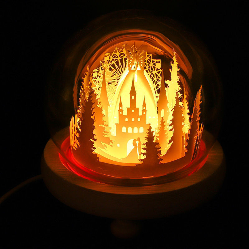Hand-made Three Dimensional Night Light | Yazijico™
