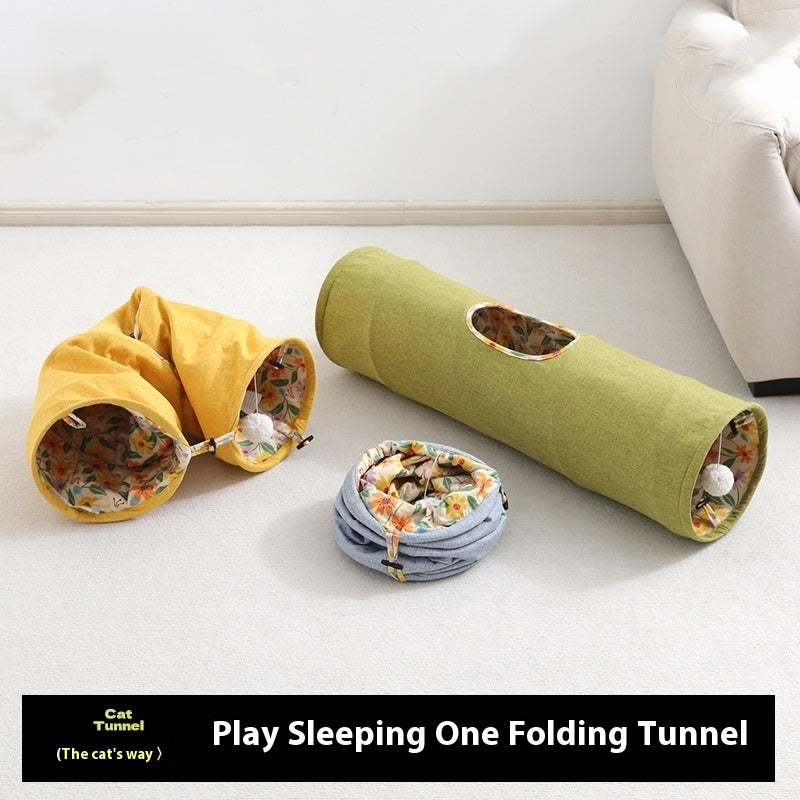 Pet Cat Tunnel Self-Hi Relief Toy  Yazijico™
