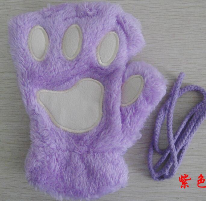 Paw Bear Cat Claw Gloves Short Finger | Yazijico™