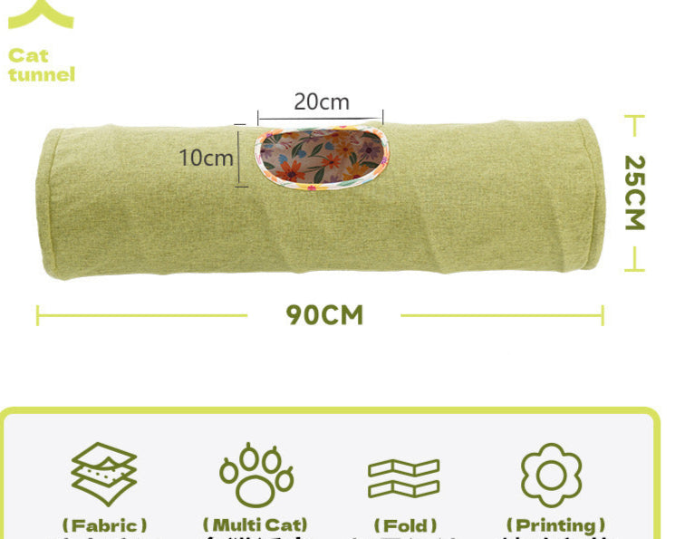 Pet Cat Tunnel Self-Hi Relief Toy  Yazijico™