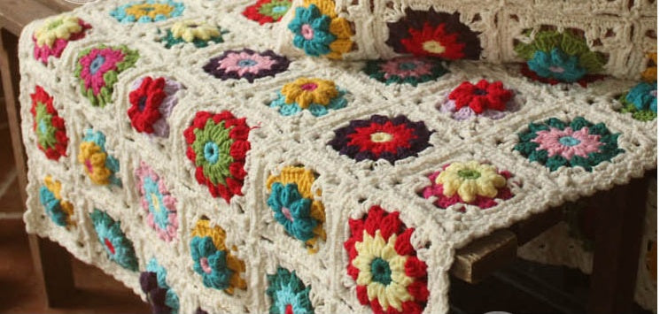 hand - made crocheted Rural wind wool pure  | Yazijico™