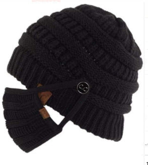 Women's Hats Not horsetail plus wool cap | Yazijico™