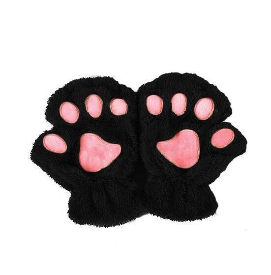 Paw Bear Cat Claw Gloves Short Finger | Yazijico™