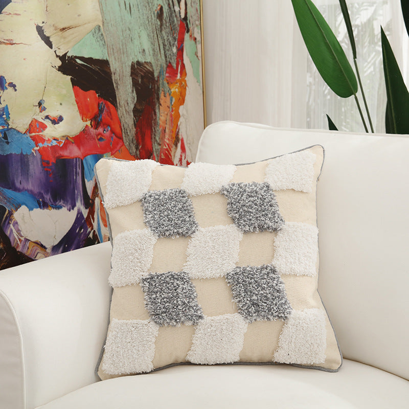 Yazijico™ Cotton Pillow Embroidery Home Pillow - Yazijico™