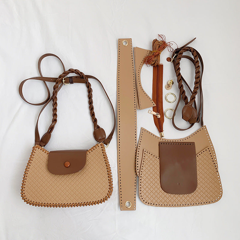Hand Made Hand Bag Woven Material | Yazijico™