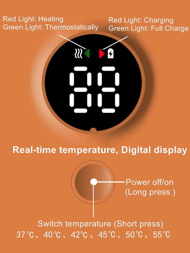 Chauffe-biberon portable sans fil rechargeable | Yazijico™