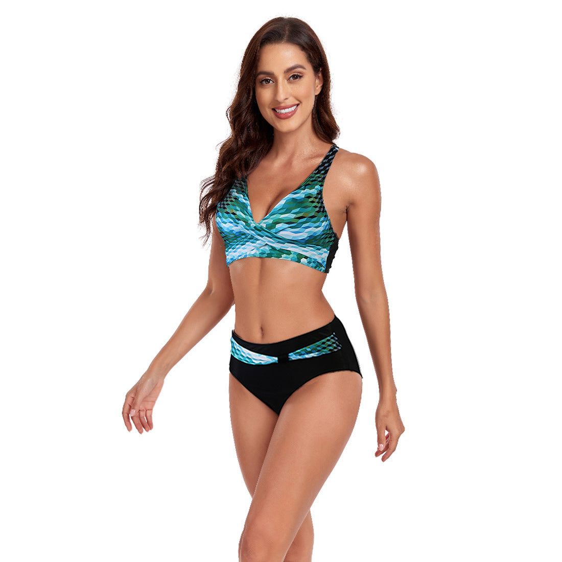 Beach Split Swimsuit Summer Bikini Halter Yazijico™