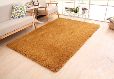 Yazijico™ Living Room Rug Area Solid Carpet Fluffy - Yazijico™