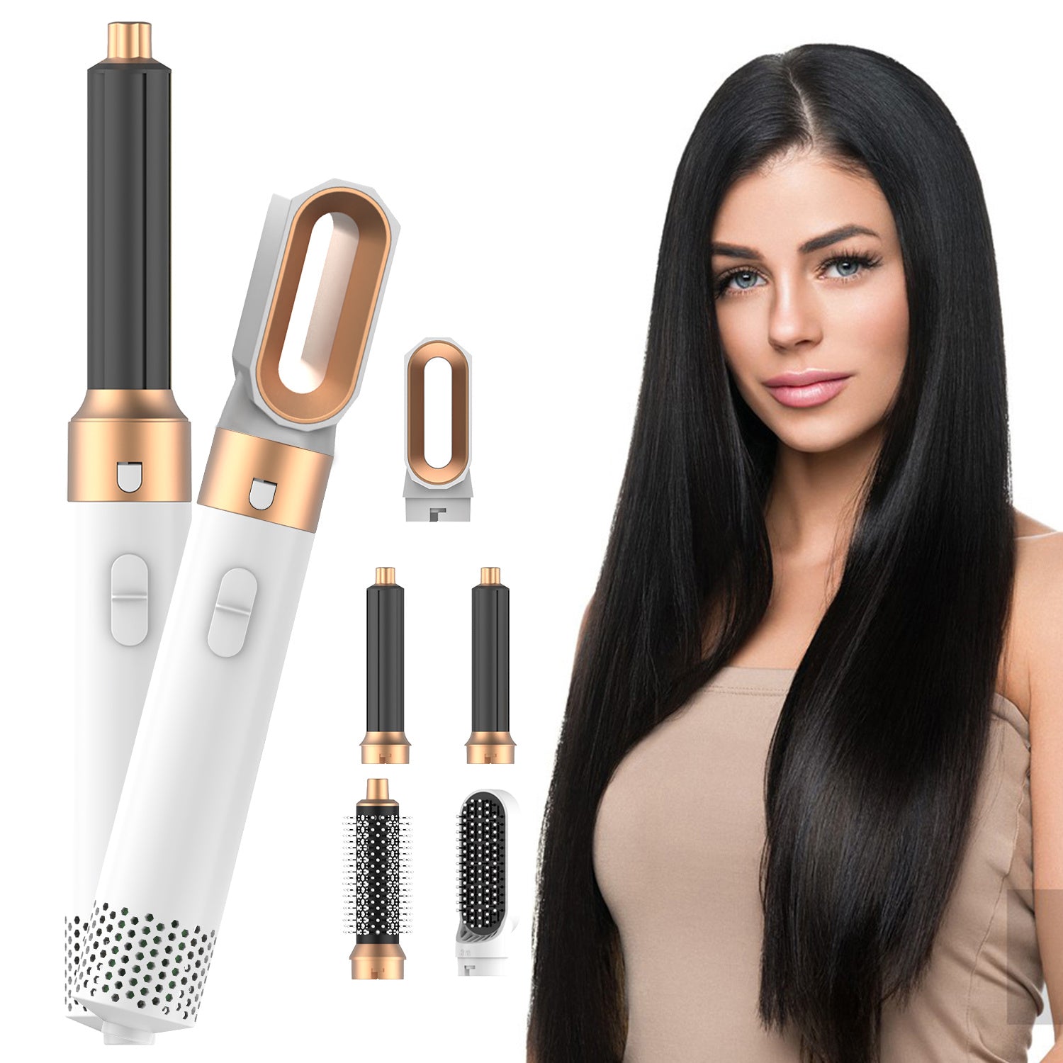 Hair Dryer Brush 5 In 1 Blow Dryer Brush | Yazijico™