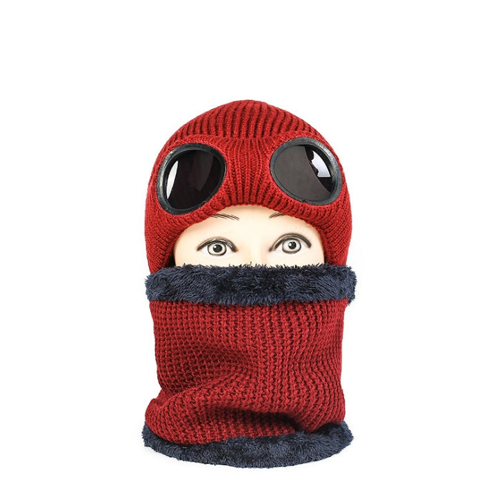 Woolwarm hat with windproof glasses thick hat | Yazijico™