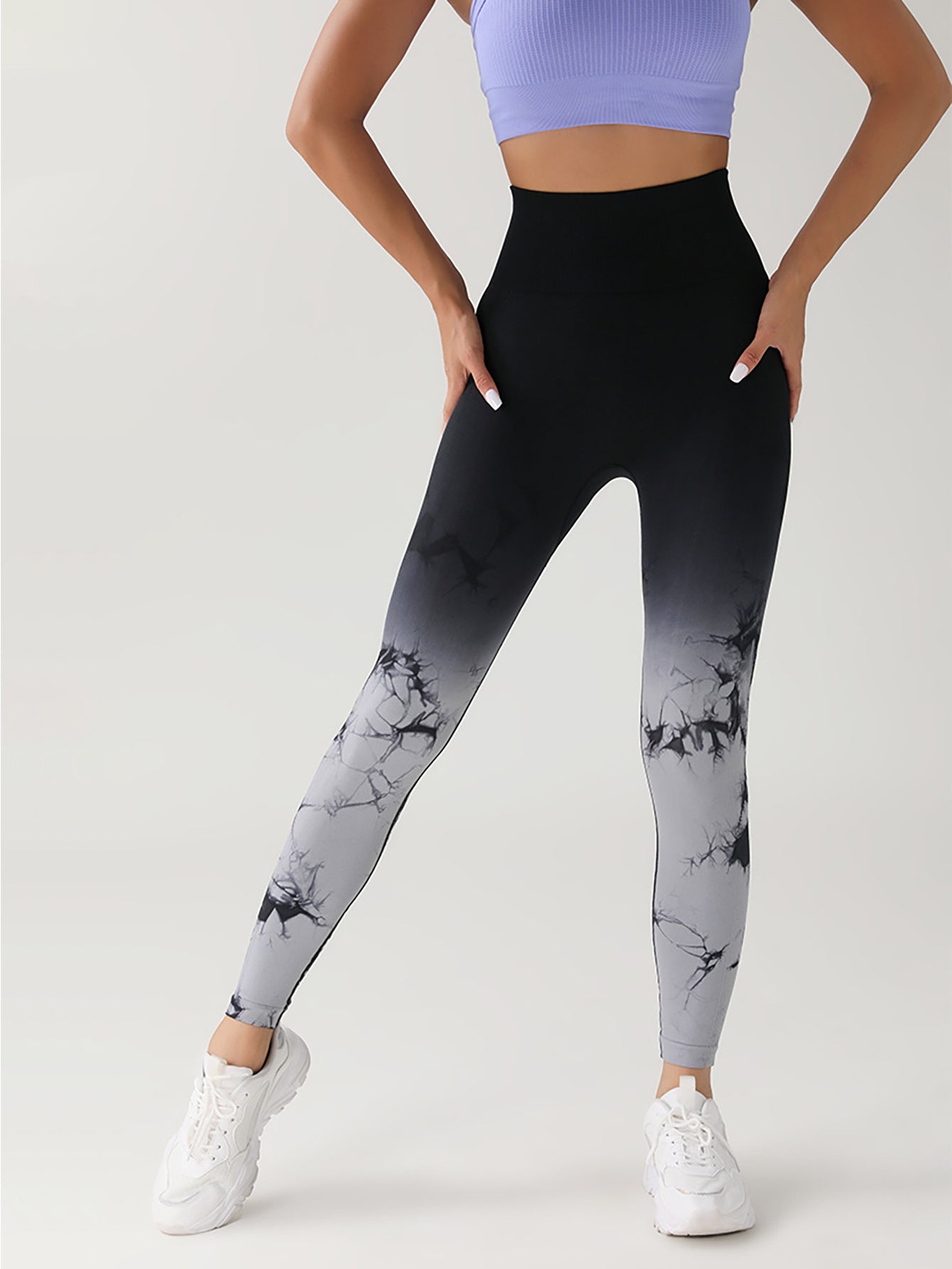 Yoga Sports Leggings, Ruched High Waist Workout | Yazijico™