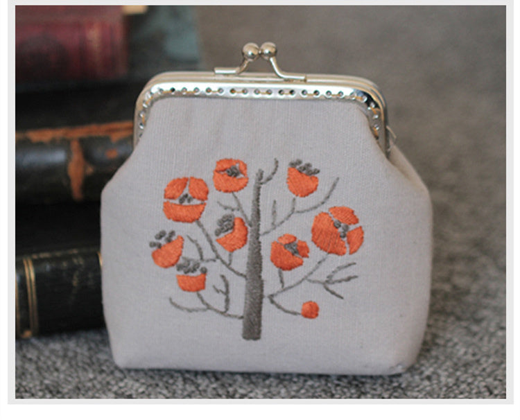 Hand-made Embroidery Diy Gold Material Bag | Yazijico™