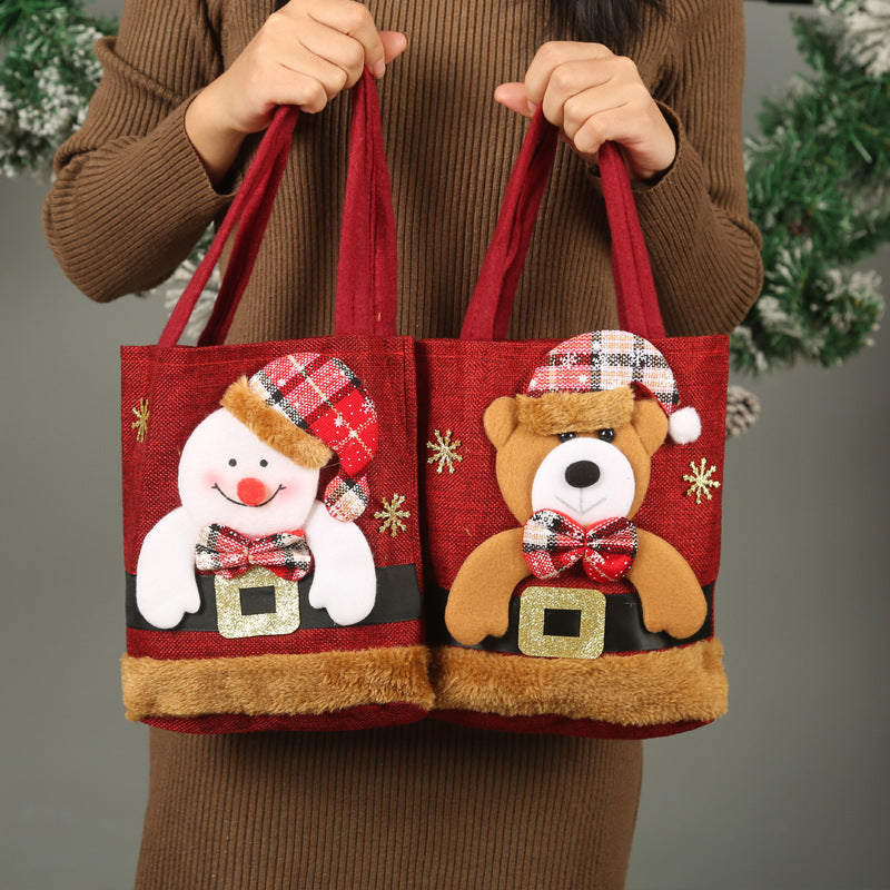 Christmas Candy Gift Bag Creative Santa Claus  | Yazijico™