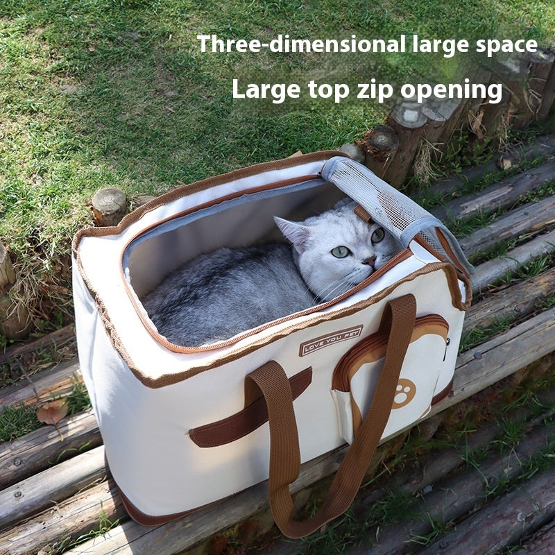 Folding Dog Diaper Bag Cat Space Capsule | Yazijico™
