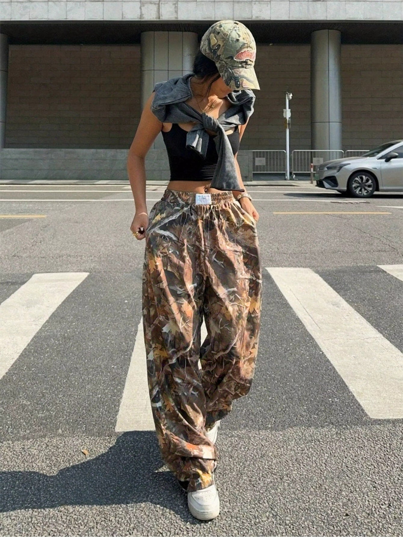 Slimming Casual Pants Hip Hop Retro Street | Yazijico™